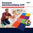 Kép 4/4 - Szenzoros masszázsszőnyeg szett (8 darabos) 