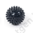 Kép 1/3 - Tüskés masszírozó labda 7,5 cm (fekete) 