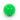 Tüskés masszírozó labda 9 cm (zöld) 