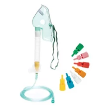 Állítható venturi oxigén maszk - FELNŐTT - 7 féle csatlakozóval