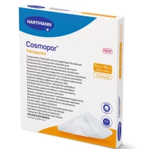 Cosmopor transparent steril filmkötszer sebpárnával 5x7,2cm 5 db/doboz