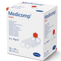 Medicomp Drain nedvszívó sebpárna Y bevágással, 6rtg, steril, steril, 1010x1x10 cm 50db