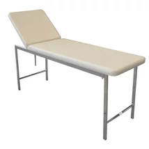 Kezelőágy, vizsgálóágy króm bézs 180x57x73 cm