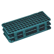 Kémcsőállvány műanyag 90 férőhelyes - 12-13mm