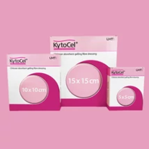 KYTOCEL 10 X 10  cm szívó-öblítő hatású hidroaktív kötszer antiszeptikummal