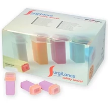 SURGILANCE automata újjszúró - biztonsági 21G/100 db