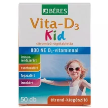 Béres Vita-D3 KID 800NE rágótabletta 50 db