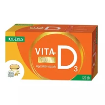 Béres Vita-D3 2000 NE lágyzselatin kapszula 120 db