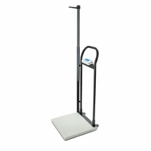 ADE 3196 digitalis bariatrikus orvosi mérleg korláttal, magasságmérővel 300kg/100g