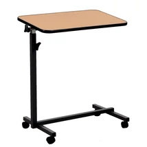 Ágyasztal fa bevonatú asztallappal 40x60 cm