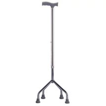 4 lábú járóbot fémből állítható B-4360