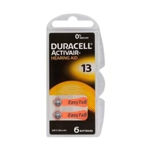  Duracell ACTIVAIR hallókészülék elem "13" 6 db/csomag