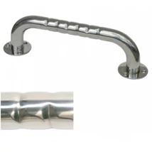 Króm, rozsdamentes egyenes fali kapaszkodó 30 cm, csúszásmentes-dombornyomott foganyúval