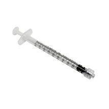 Fecskendő 1 ml 3 részes Luer-lock conussal