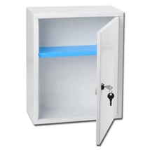 Gyógyszerszekrény fém 37x30x14 cm