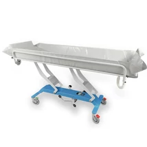 Hidraulikus fürdető kocsi, ágy