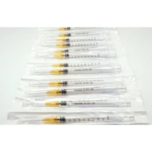 Holttér nélküli fecskendő 1 ml 25 G1 tűvel 