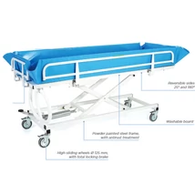 Hydraulikus betegfürdető kocsi NEFTI