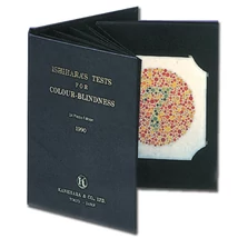 Színlátás vizsgáló könyv Ishihara 10 lapos