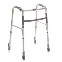 Járókeret 2 kerékkel + önfékezővel