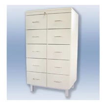 Kartoték szekrény 2x5 fiókos, A5 mérethez