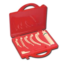 Laryngoscop szet 6 lapoccal műanyag