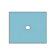 Lyukas kendő ragasztós szélő 2 rétegű 50x60 mm (6x8cm nyílás) 70 db/doboz