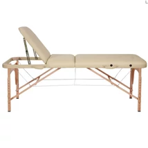 Naipo-201 hordozható masszázságy fa lábakkal 270 kg-ig