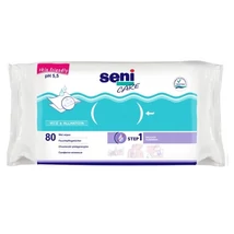 SENI CARE nedves törlőkendő 10/80 db