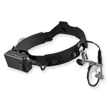 Homloklámpa-homloktükör LUX STORZ típusi - elemes tápellátás 100mm tükörrel