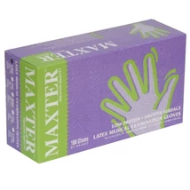 Púderes/ púdermentes kesztyű latex