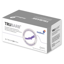 TRUBARB felszívodó varrat tűvel 3/0 fékör 1/2 tű 26mm - 45cm - lila 6 db
