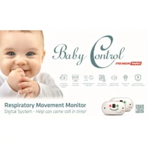 Baby Control Premium TWINS légzésfigyelő