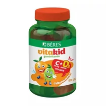 Béres VitaKid C+D₃ cukormentes gumivitamin 50 db