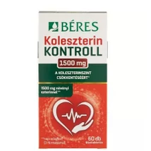 Béres Koleszterin Kontroll Filmtabletta 1500 mg 60 db