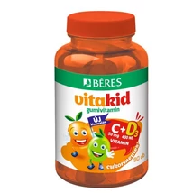 Béres VitaKid C+D3 gumivitamin 90 db