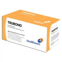 Trubond nem felszívódó varrófonal 4/0, 3/8-as tűvel 16mm -76 cm zöld