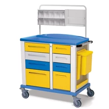 Kötöző és medikai kocsi - medium 102 x 64 x h 100 cm