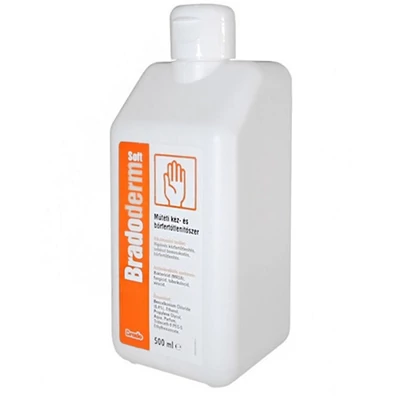 Fertőtlenítő BRADODERM Soft 500 ml flakon, higiénés kézfertőtlenítőszer
