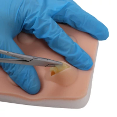 Bőr ciszta és tályog gyakorló modell