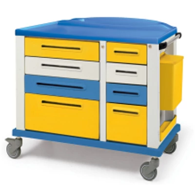 Kötöző és medikai kocsi - 115 x 64 x h 100 cm