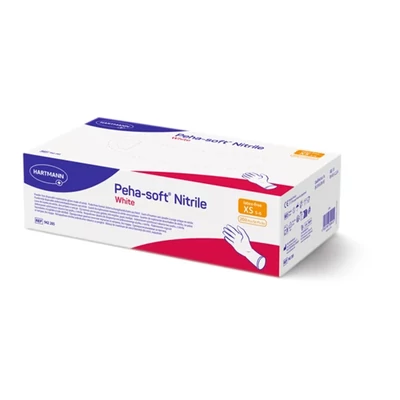 Peha-soft nitrile fehér kesztyű HARTMANN