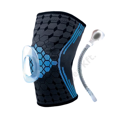 Sport térdszorító patella gyűrűvel és merevítéssel 