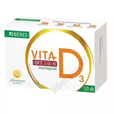 Béres Vita-D3 Forte 3200 NE tabletta 120 db