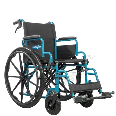 AEGEUS 24' kerekesszék tolókar fékkel 125kg-ig/46cm