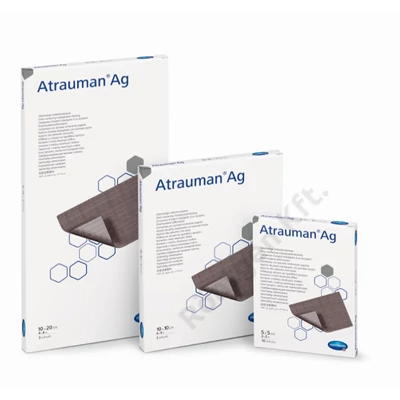 Atrauman Ag ezüsttartalmú sebfedő 10x20cm