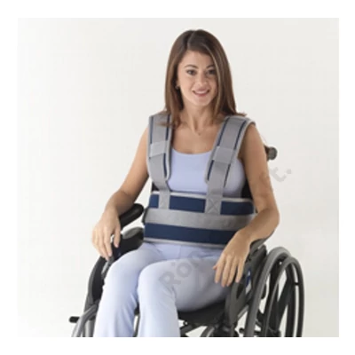 Betegrögzítő has- és vállpánt kerekesszékbe