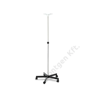 Infúziós állvány epoxi festett 2 kampós - dobozban