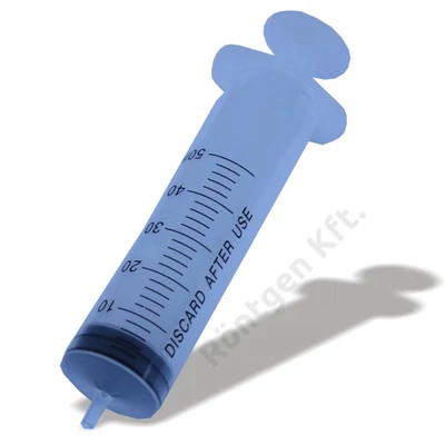 Fecskendő 50 ml steril luer végű