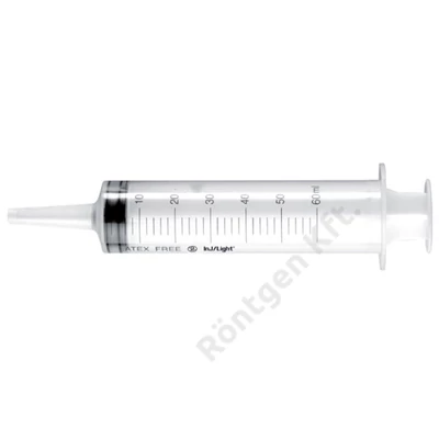 Fecskendő 60 ml LUER kónuszos véggel - CAT